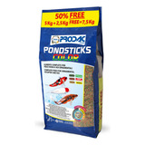 Ração Prodac Pondsticks 5kg Mais 2,5kg Para Carpa E Kinguio