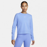 Sudadera De Cuello Redondo Nike Dri-fit One Mujer Azul