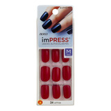 Unhas Autocolantes Message Me Médio Impress Kiss Ny Bipm240