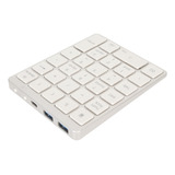 Teclado Pequeño Con Cable, Numérico, Recargable Por Usb, 28