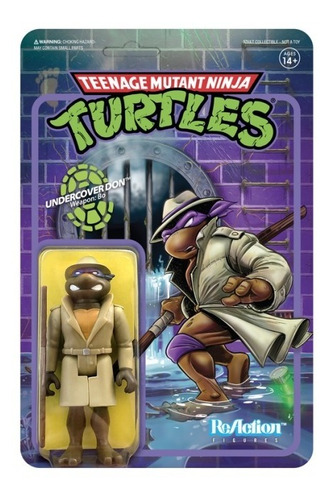 Reaction Tmnt - Donatello Espía (super 7) Tortugas Ninja
