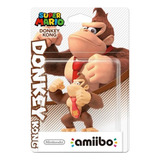 Figura Amiibo Donkey Kong Coleccion Super Mario Bros