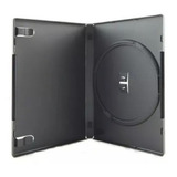 Estojo Box Case Dvd-cd Simples Preto 