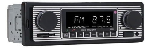 Radio Fm Para Coche, Reproductor Mp3, Control Remoto Bluetoo