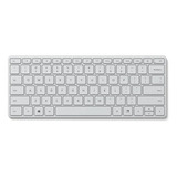 Teclado Microsoft Bluetooth Compacto Blanco Inalámbrico  