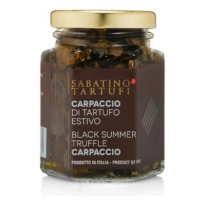 Carpaccio De Trufas De Verão Negro Sabatino Tartufi 90g | MercadoLivre