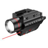 Ezshoot Combo De Luz Lser Con Haz Rojo, Linterna Tctica Estr