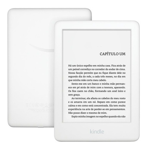 E-reader Amazon Kindle 10º Branco Tela De 6  Wi-fi 4gb