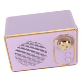 Mini Tarjeta De Memoria Retro Vintage Con Altavoz 5.0 Aux Us