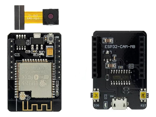 Módulo Adaptador Esp32 Cam Mb + Esp32 Cam Com Camera Nfe