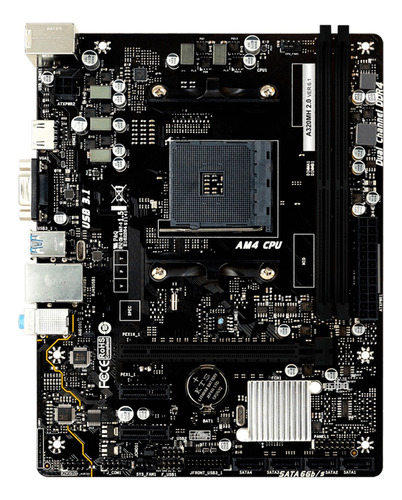 Placa Mãe Biostar A320mh Ddr4 Socket Am4 Chipset A320