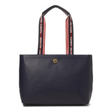 Tote Tommy Hilfiger Sylvie Ii, Tommy Navy
