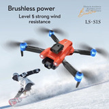 Drone S1s Sensor De Obstaculos Motor Brushless + 3 Baterias