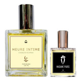 Perfume Feminino Heure Intime 100ml + Madame Paris 30ml