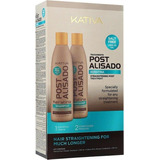 Kativa Tech Post Relaxer Kit X 2 Unidades (champú + Acondi.