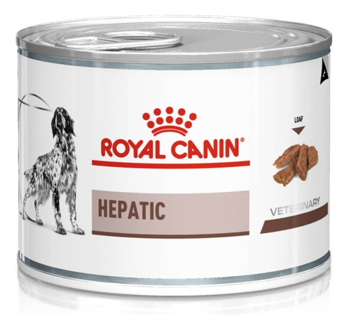 Alimento Royal Canin Hepatic Para Perro Lata 200gr X6