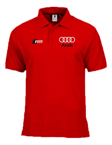 Camisa Gola Polo Audi Rs Malha Piquet Camiseta Qualidade