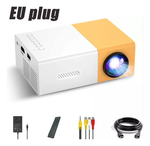 Mini Proyector Led Portátil De 1u, 1080p, Hdmi, Cine, Tv, Pc