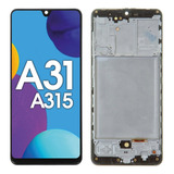 Modulo Pantalla Para Samsung A31 A315 Calidad Ori Con Marco