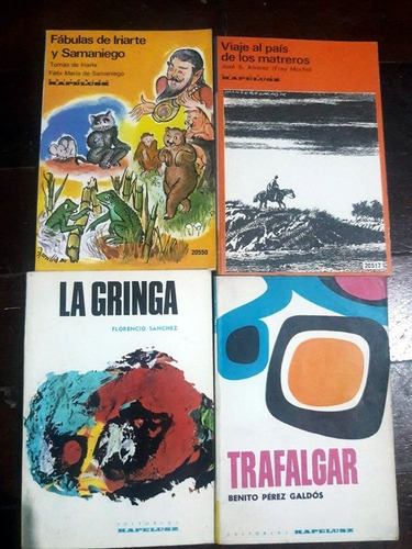 Lote 12 Libritos Coleccion Kapelusz - Autores Argentinos