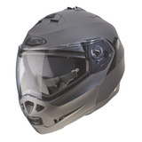 Casco Moto Caberg Duke Matt Gun Rebatible Gris Pinlock Cic C