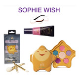 Palette Sophie Disney Wish + Gloss + Kit Pincéis