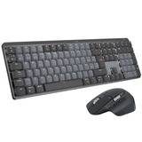 Logitech Combo Teclado Mx Mechanical + Mouse Mx Master 3s