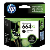 Cartucho Original Hp 664 Xl Negro Hp 2135 3635 4535