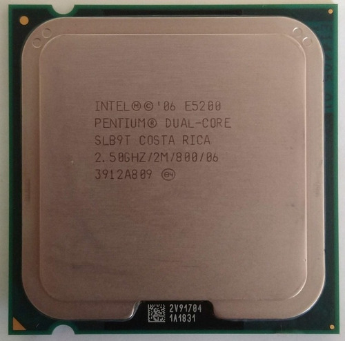 Processador Intel Pentium Dual Core E5200 2.50ghz Lga 775