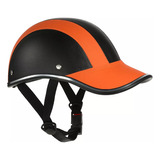 Gorra De Béisbol De Media Cara Con Casco De Moto