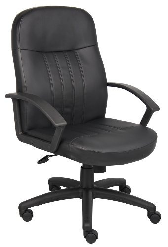 Boss Office Products B8106 Sillón Ejecutivo De Cuero Brocado