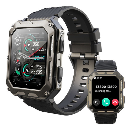 Smartwatch Reloj Inteligente Cubot C20 Pro 1.8'' Ip68 Negro