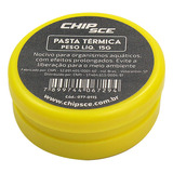 5x Pasta Térmica - Pote Com 15g - Sce15 - 077-0115 Chipsce