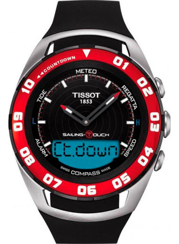 Reloj Tissot Saling Touch Esfera Negra Envio Rápido Boleta