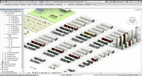 Template Revit Containers + Bonus