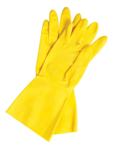 Guante Satinado Scotch-brite Professional Amarillo 6pz.