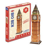 Big Ben - Puzzle 3d - 13 Piezas - Cubicfun
