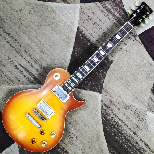 Guitarra Vintage Les Paul Pgm Relicada Usada