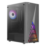 Gabinete Gamer Aerocool Delta-g-bk-v Acrílico 1 Ventilador