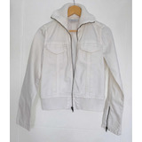 Campera Zara Blanca Talle M