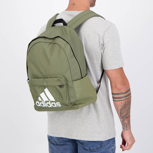 Mochila adidas Clássica Verde Militar