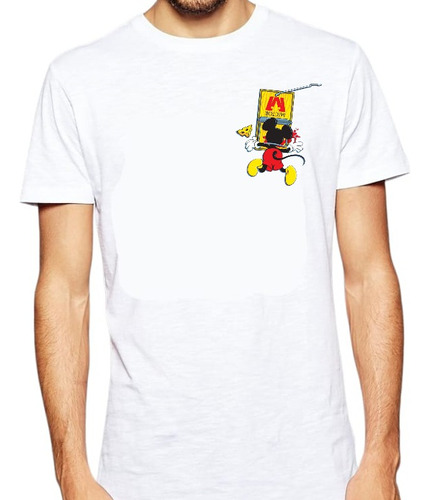 Remera Mickey Rat / Raton Atrapado / Rata Muerta