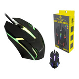 Mouse Gamer Aoas V02 Ergonómico Ligero Rgb