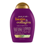  Shampoo Ogx Biotina Y Colageno Brillo Mas Volumen