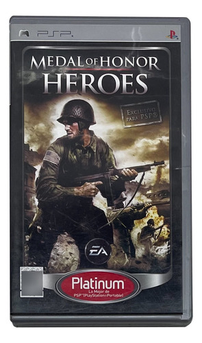 Juego Fisico Umd Psp Medal Of Honor Heroes Platinum