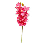 Galho 10 Orquidea Cymbidium Grande Toque Real - Pink 63cm