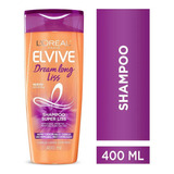 Shampoo Dream Long Liss Elvive L´oréal Paris 400ml X 2u