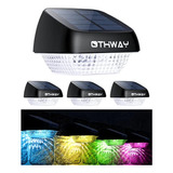 Othway Luces Solares Para Postes De Valla Para