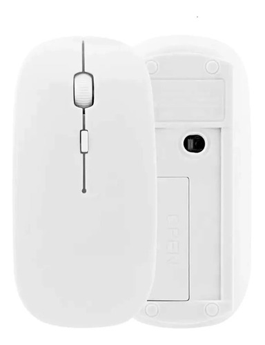 Mouse Wirelesss Ligero Blanco Para Mac Pc