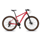 Bicicleta Aro 29 Colli Allure 21v Q17 Shimano Alumínio Verm Cor Vermelho Tamanho Do Quadro 17